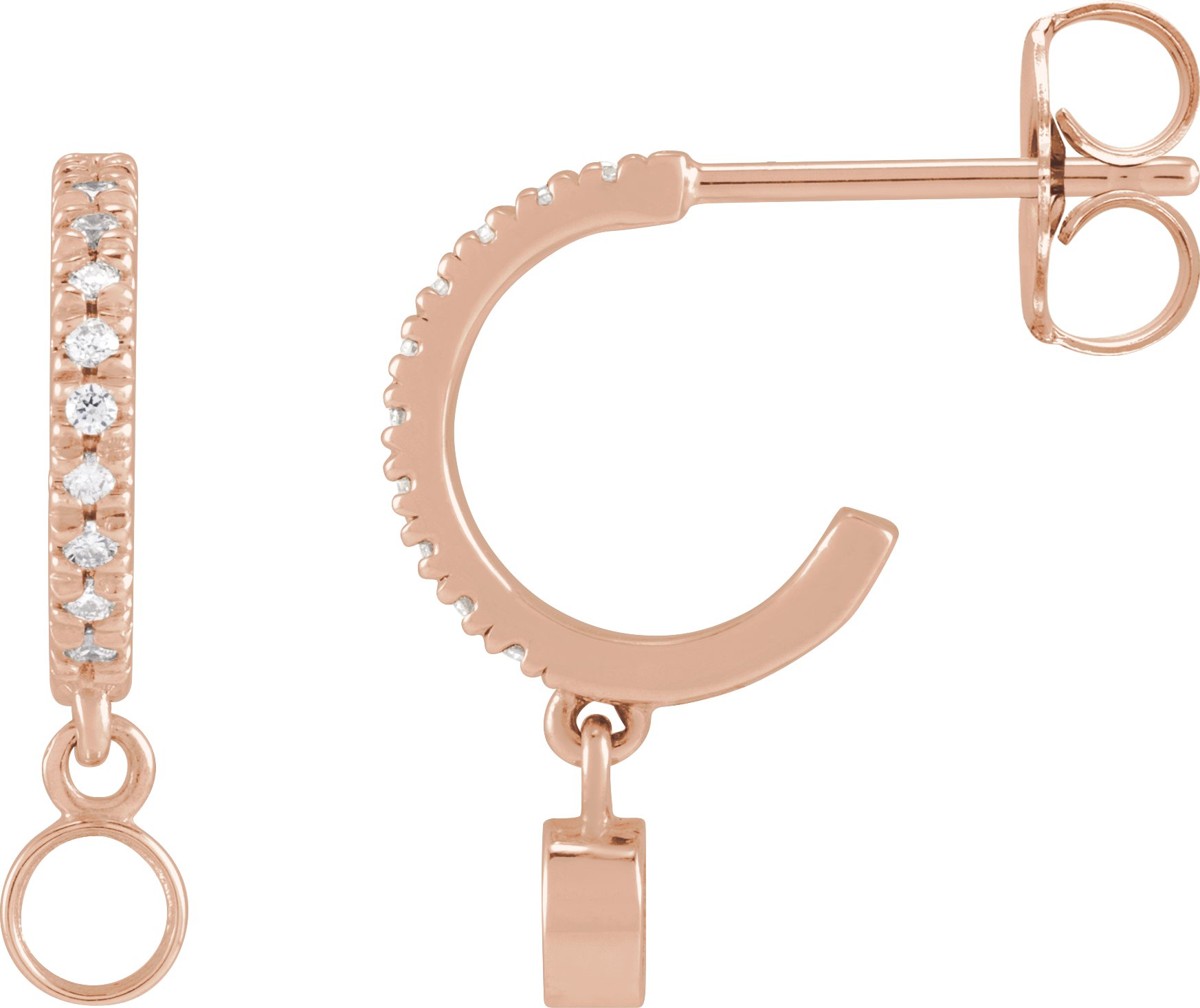 French-Set Hoop Earrings