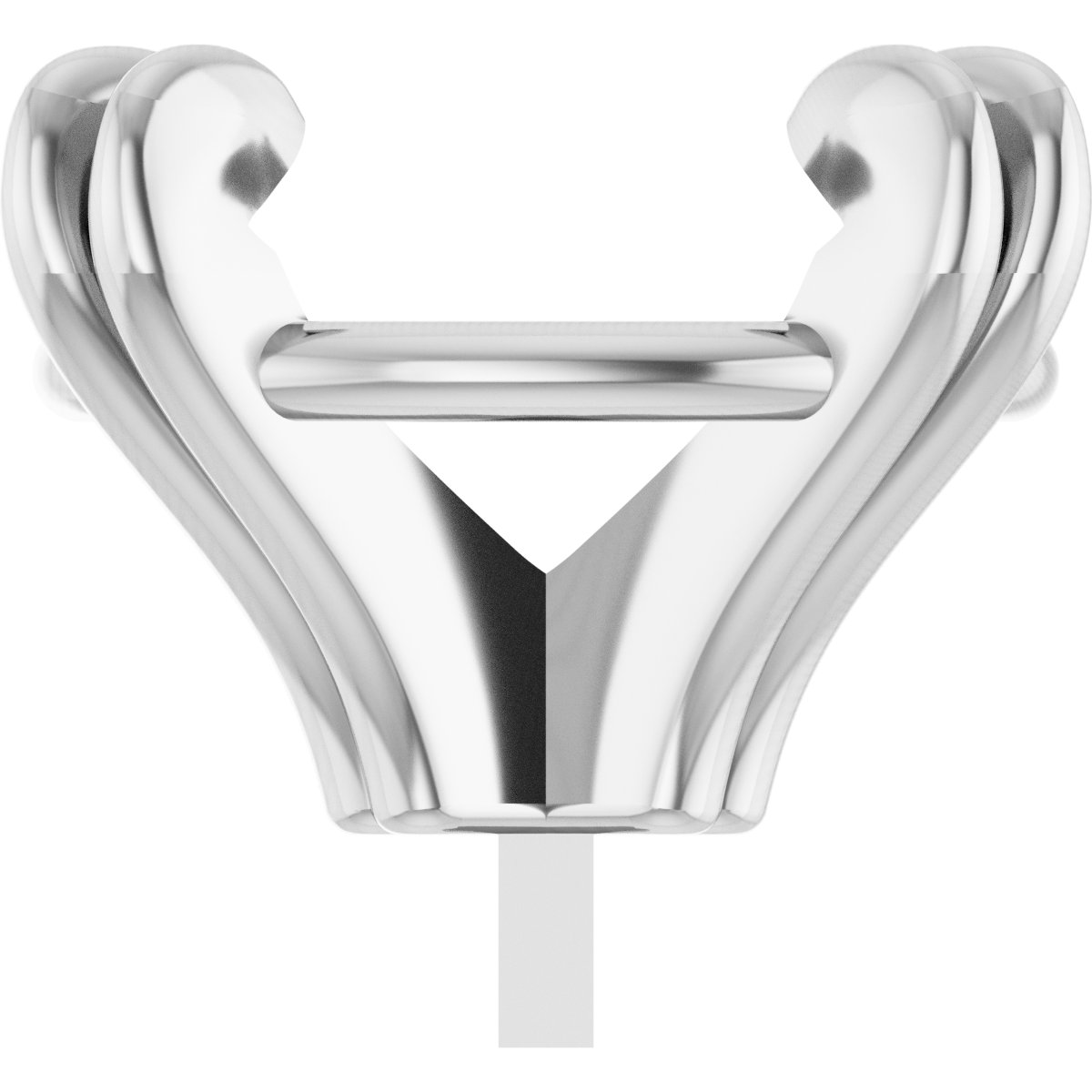 Pre-Notched Double-Claw Peg Setting