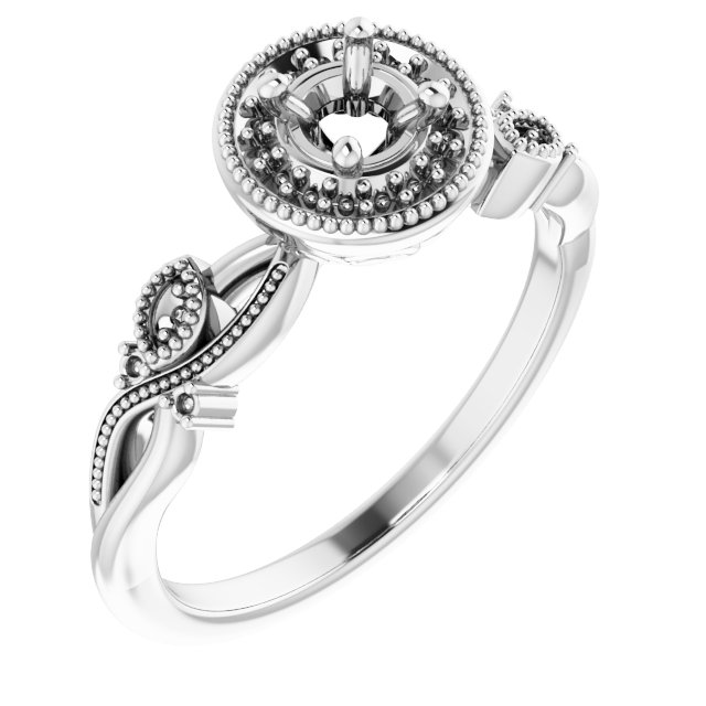 Halo-Style Engagement Ring