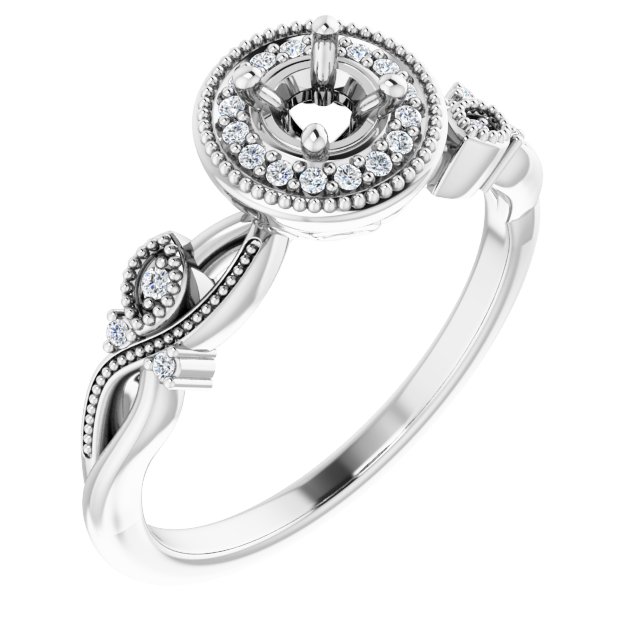 14k White Gold