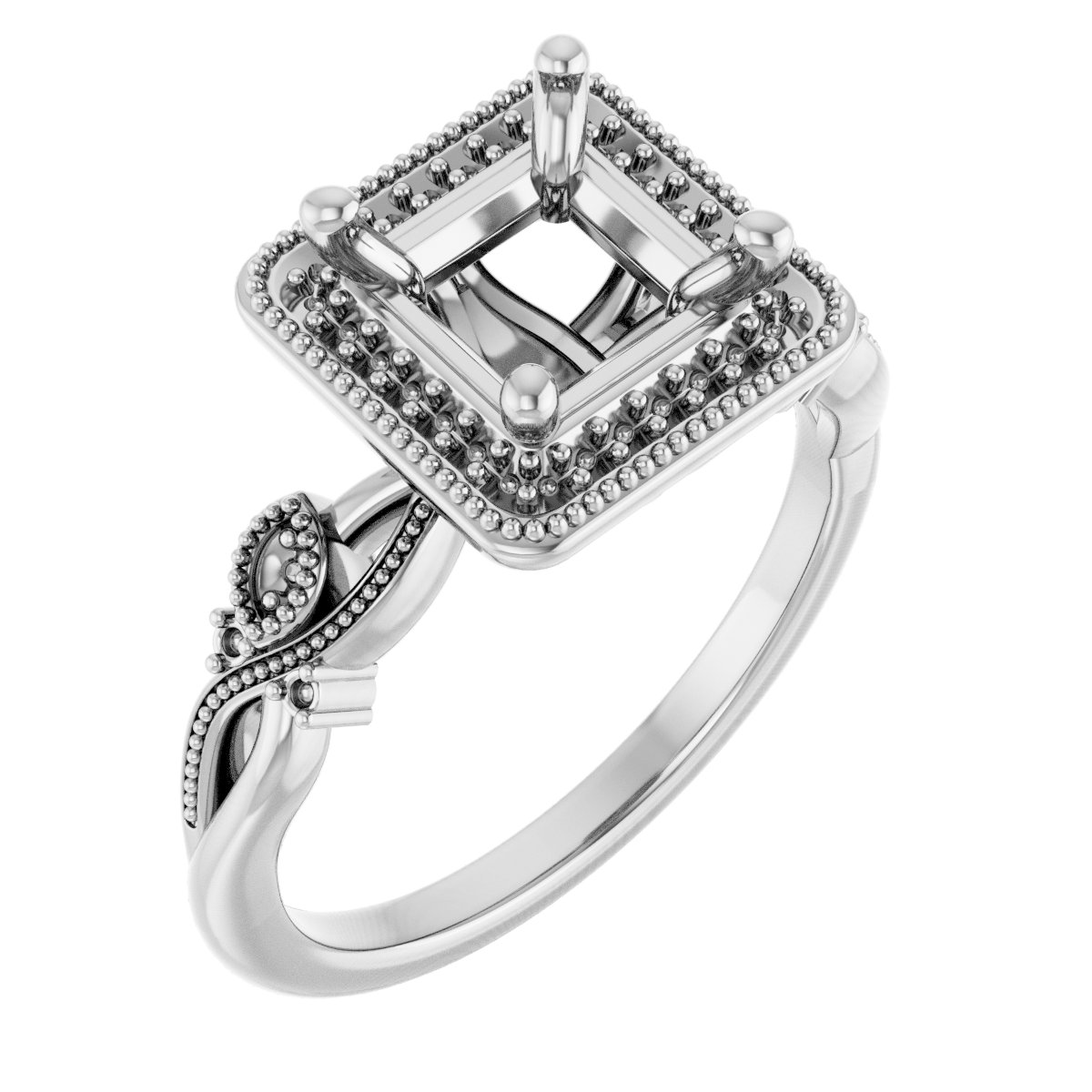 Halo-Style Engagement Ring