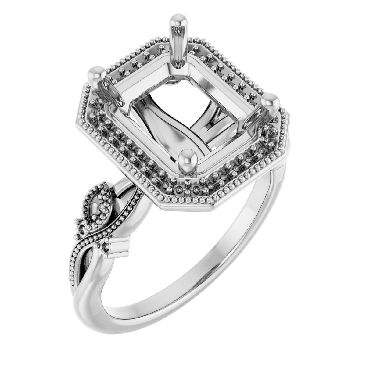 Halo-Style Engagement Ring