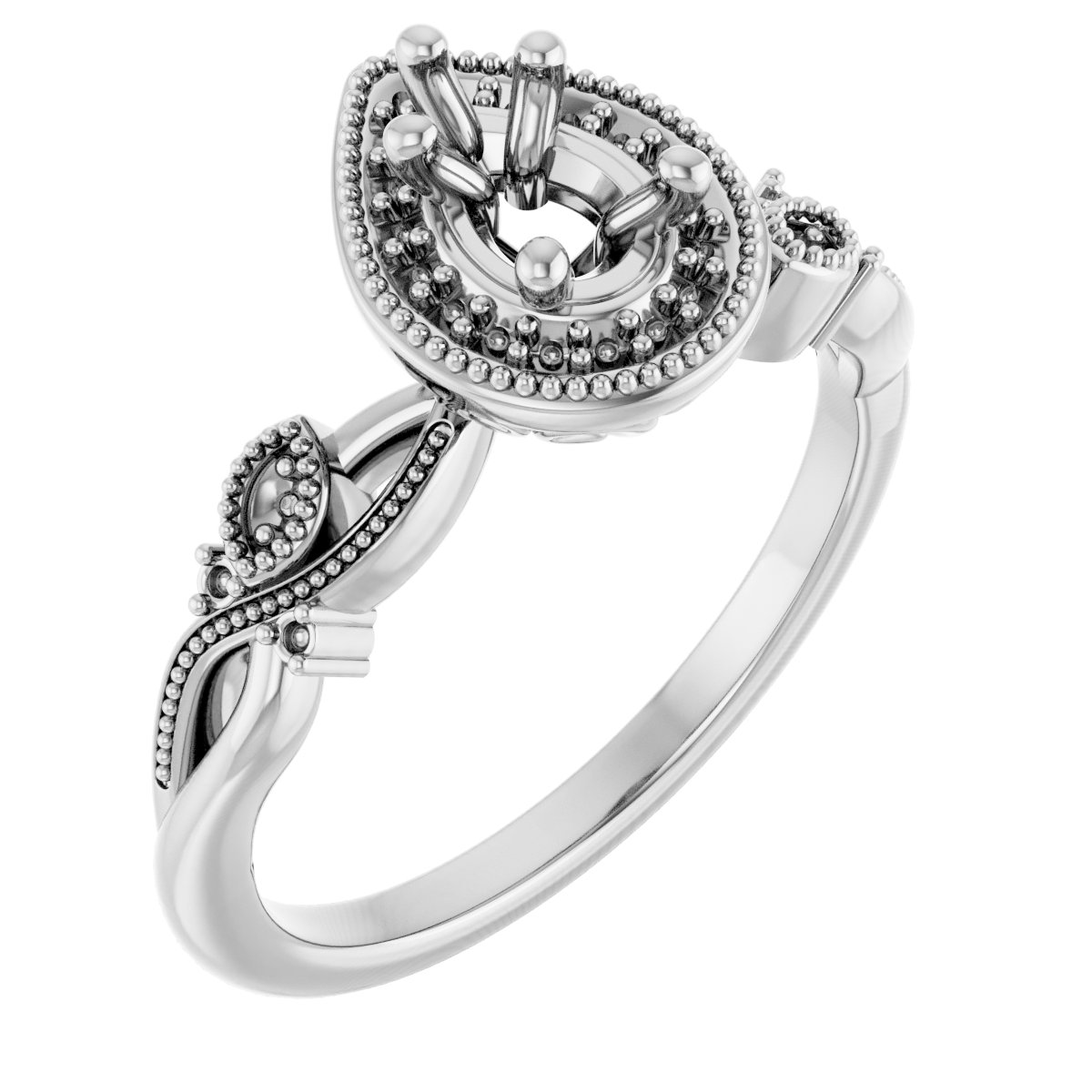 Halo-Style Engagement Ring