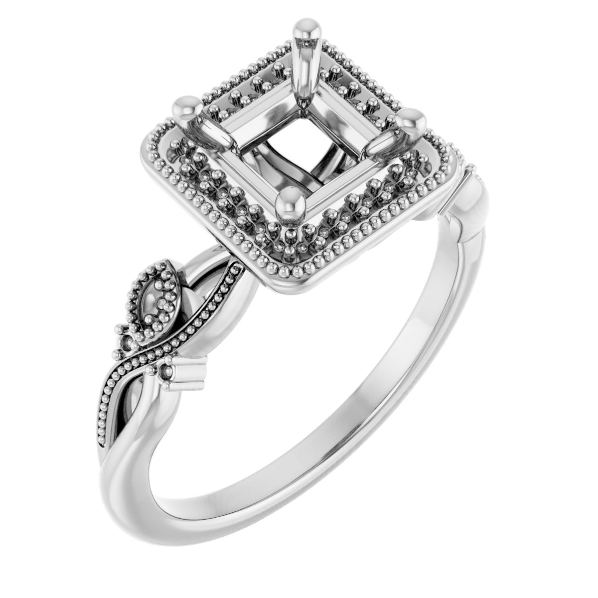 Halo-Style Engagement Ring