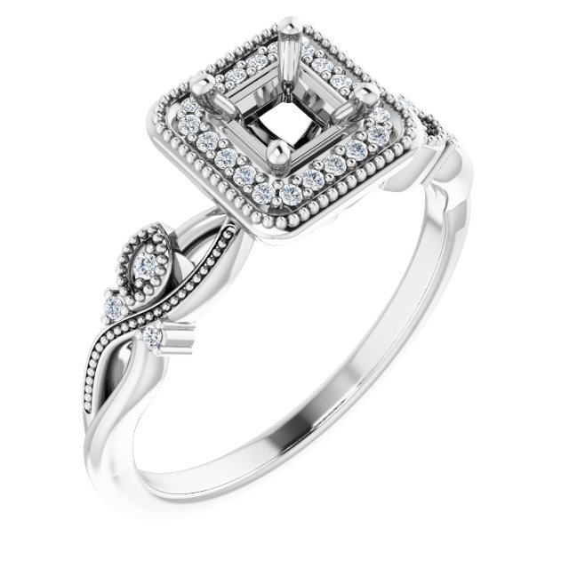 14k White Gold