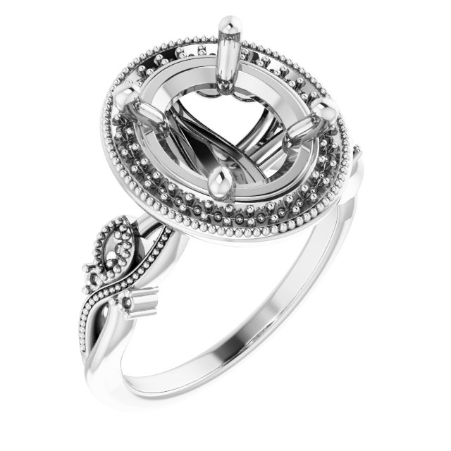 Halo-Style Engagement Ring