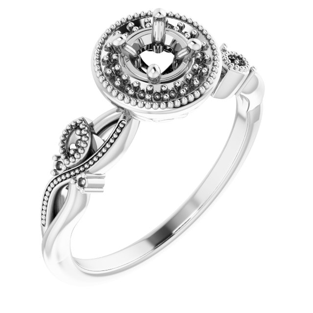 Halo-Style Engagement Ring