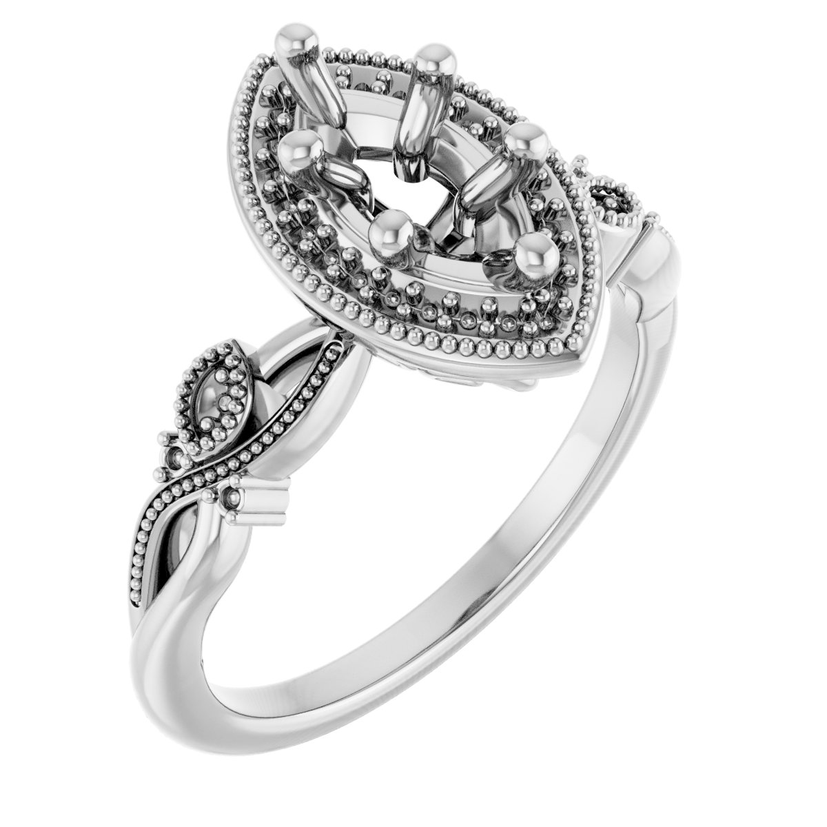 Halo-Style Engagement Ring
