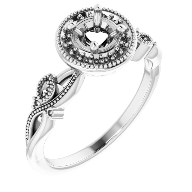 Halo-Style Engagement Ring