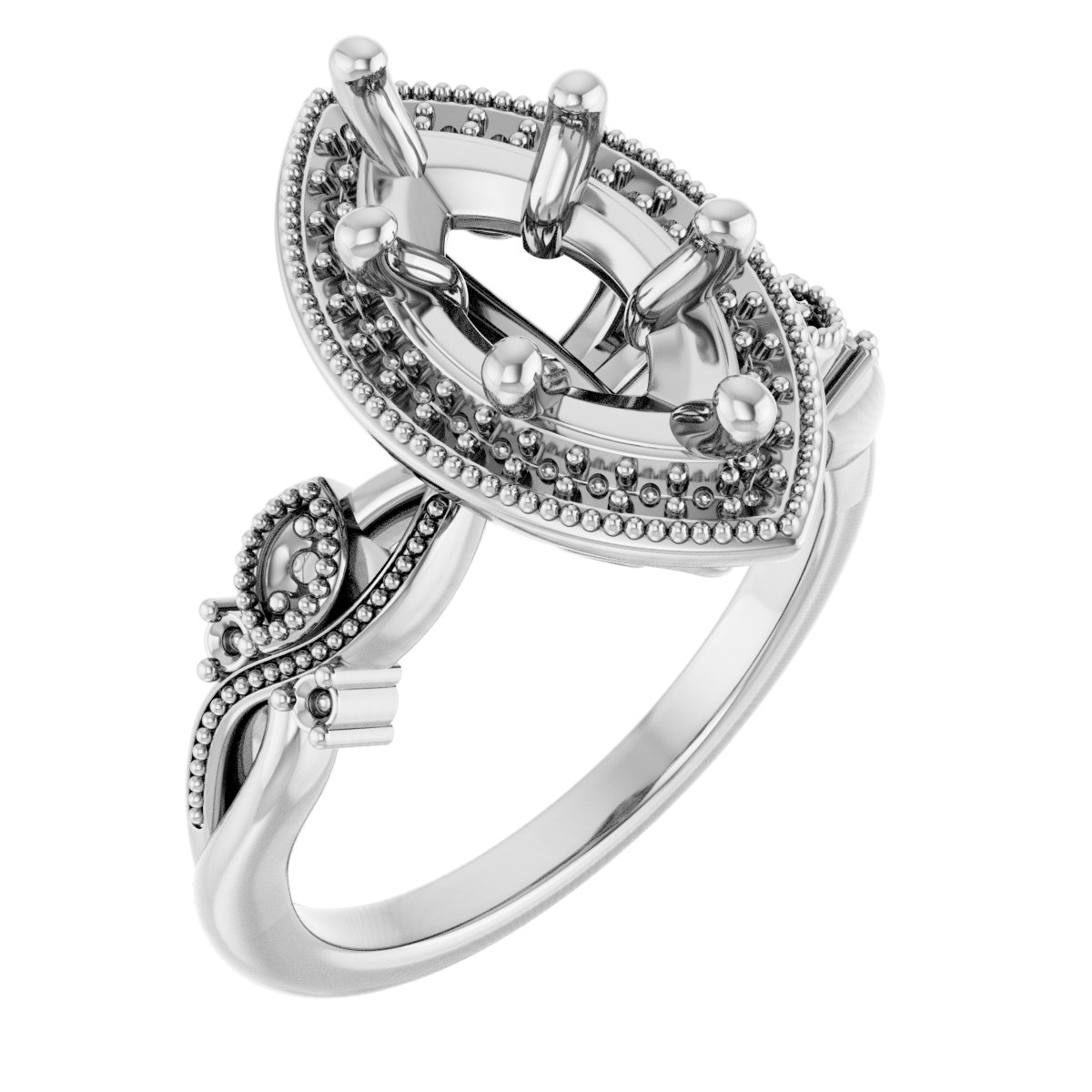 Halo-Style Engagement Ring