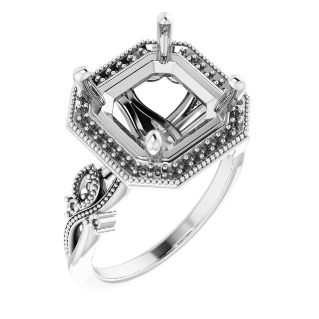 Halo-Style Engagement Ring