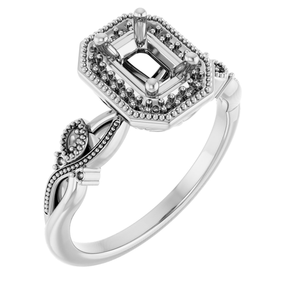 Halo-Style Engagement Ring