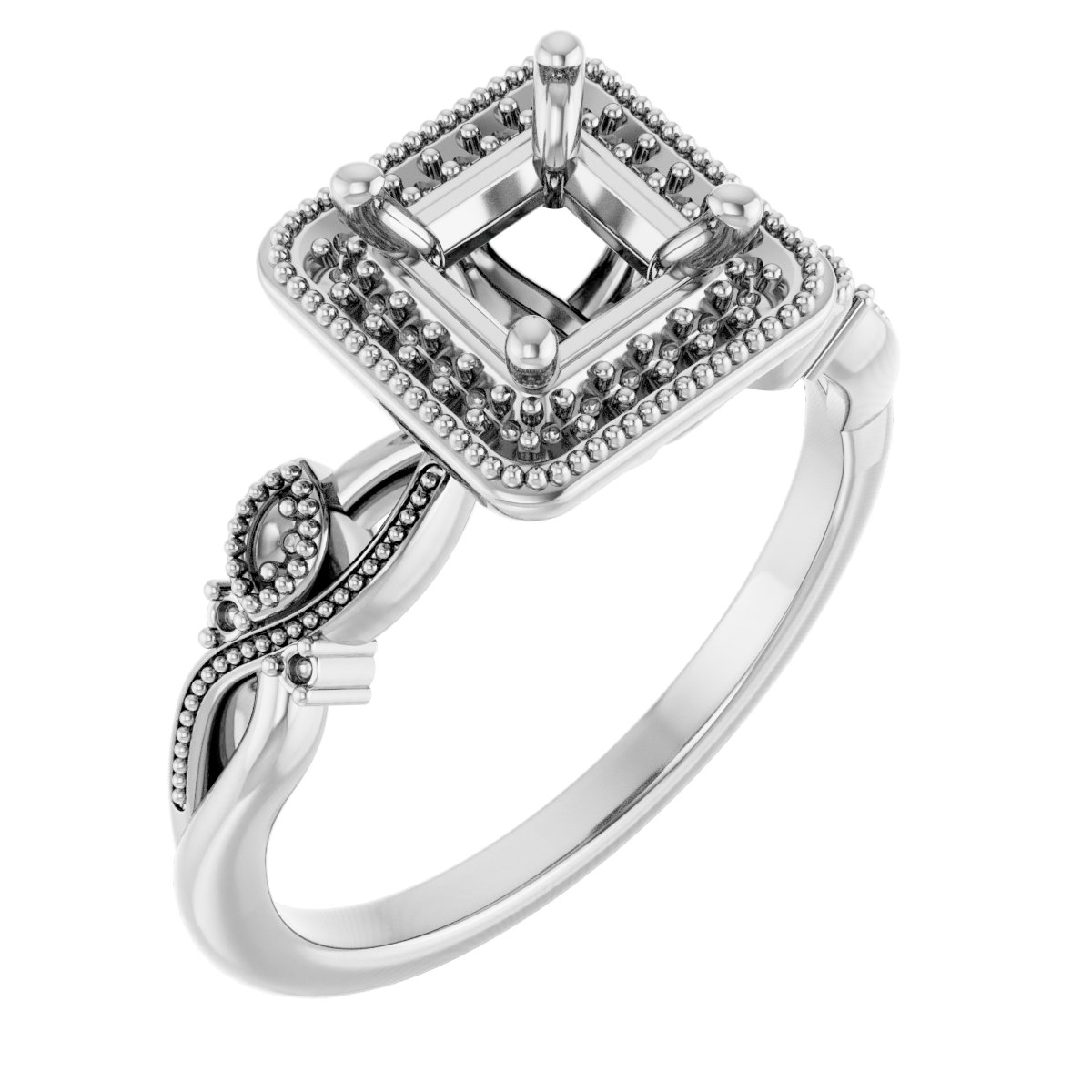 Halo-Style Engagement Ring