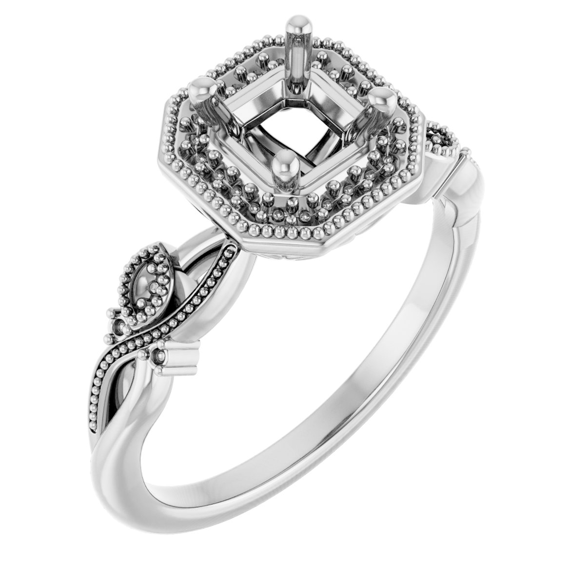 Halo-Style Engagement Ring