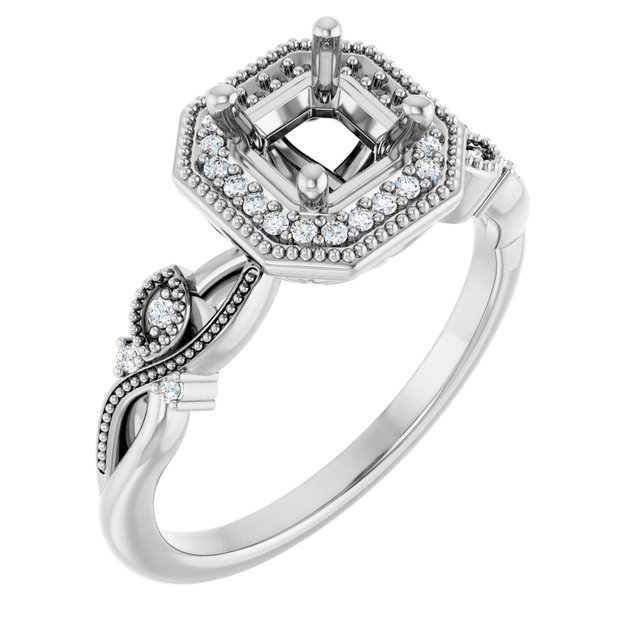 14k White Gold