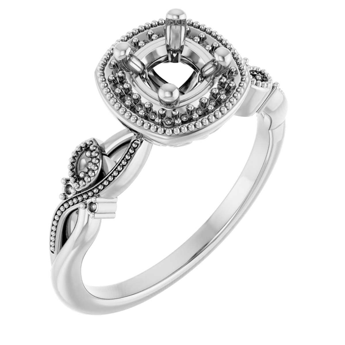 Halo-Style Engagement Ring