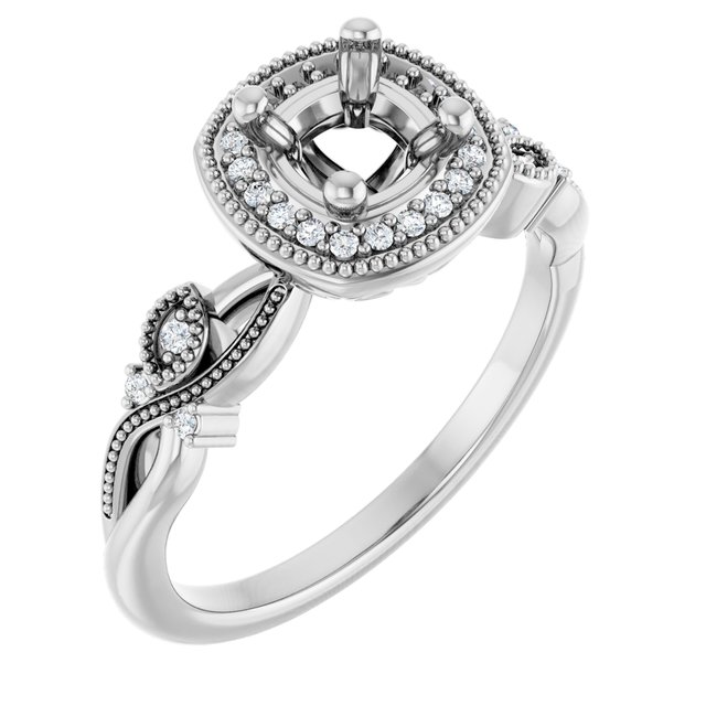 14k White Gold