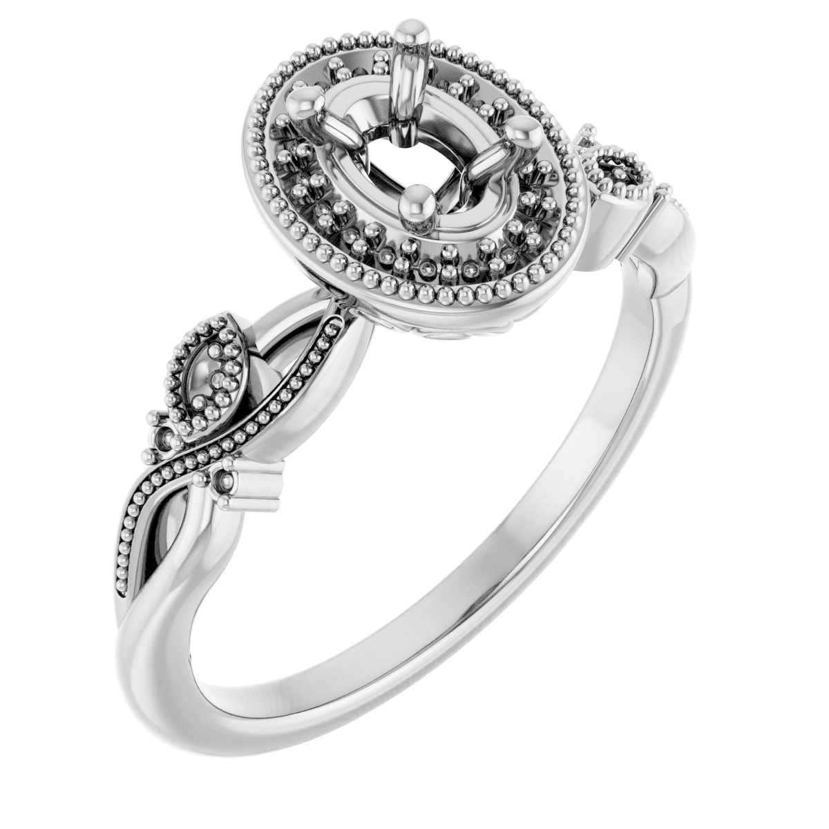 Halo-Style Engagement Ring