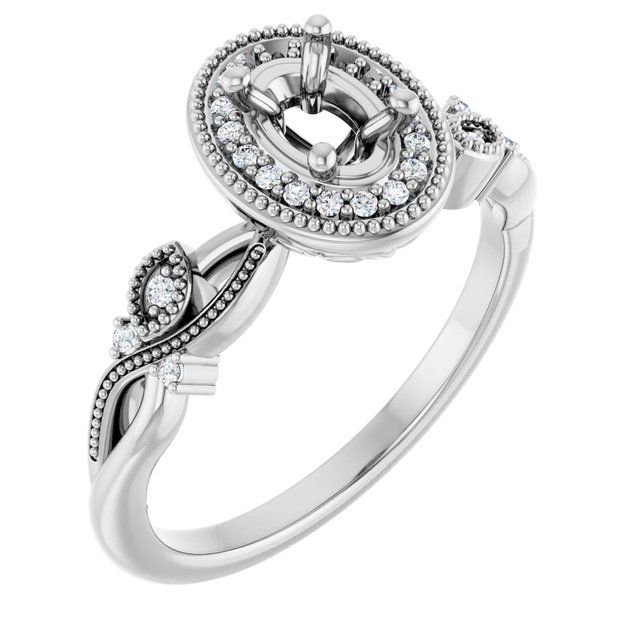 14k White Gold