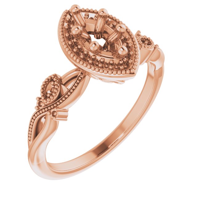 14k Rose Gold