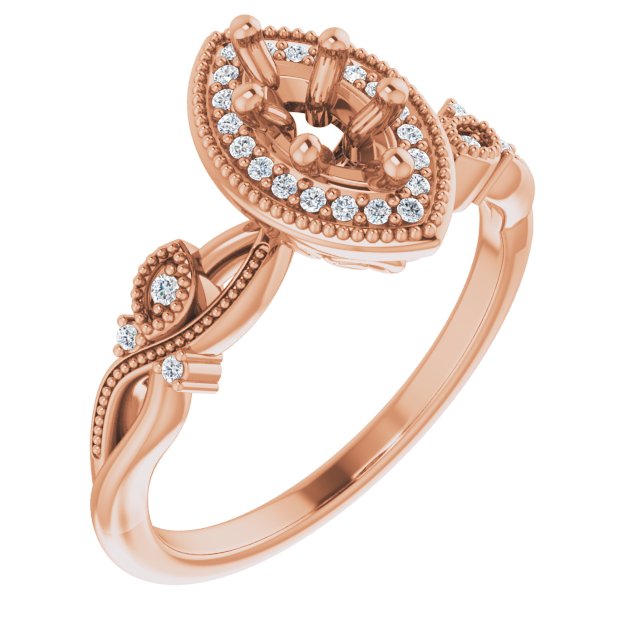 14k Rose Gold
