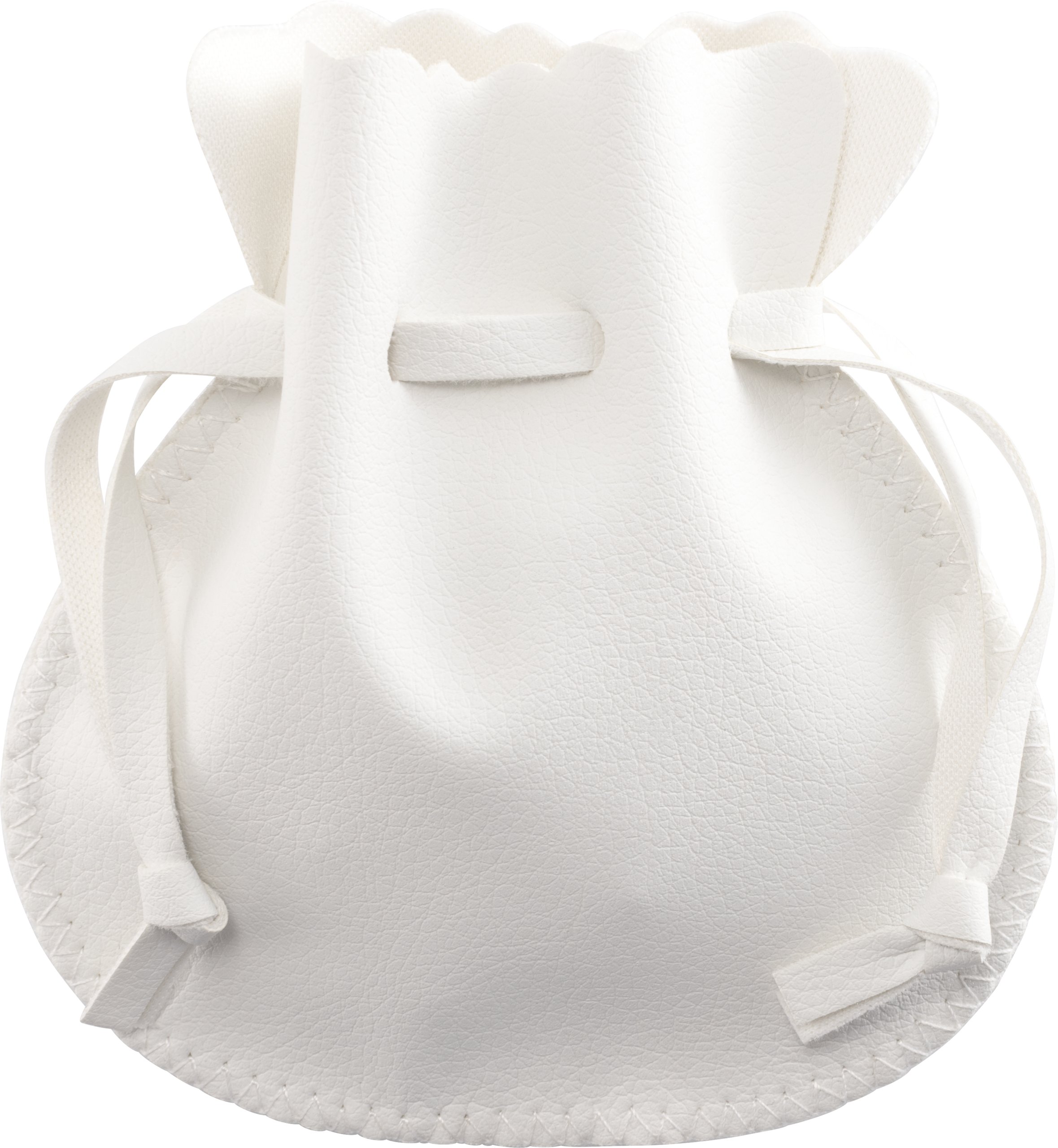 Leatherette Drawstring Pouch