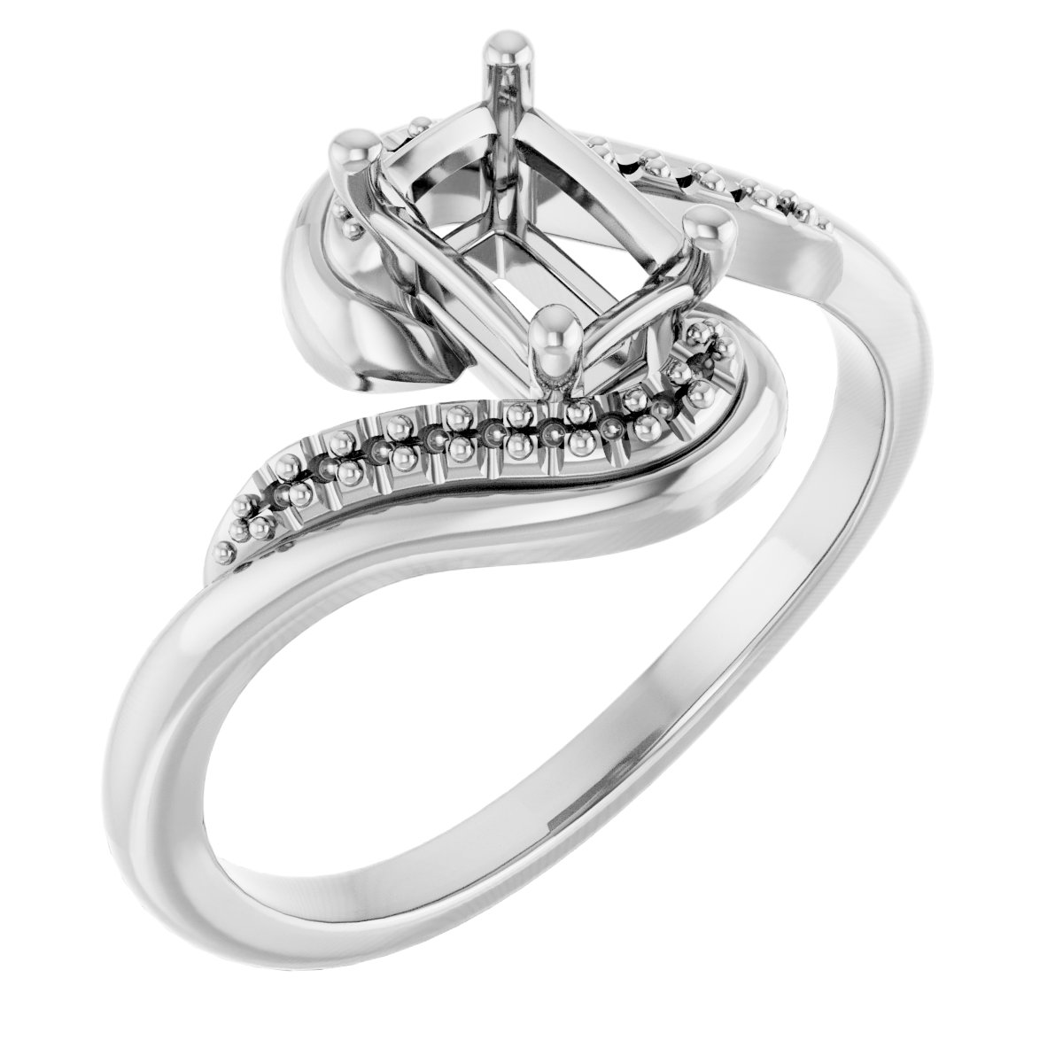 14k White Gold