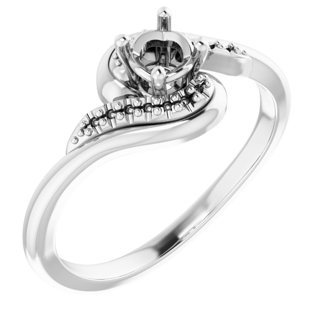 14k White Gold