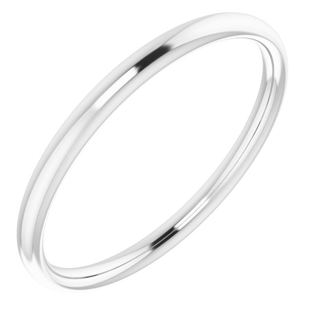 Lightweight Comfort-Fit European-Style Band
