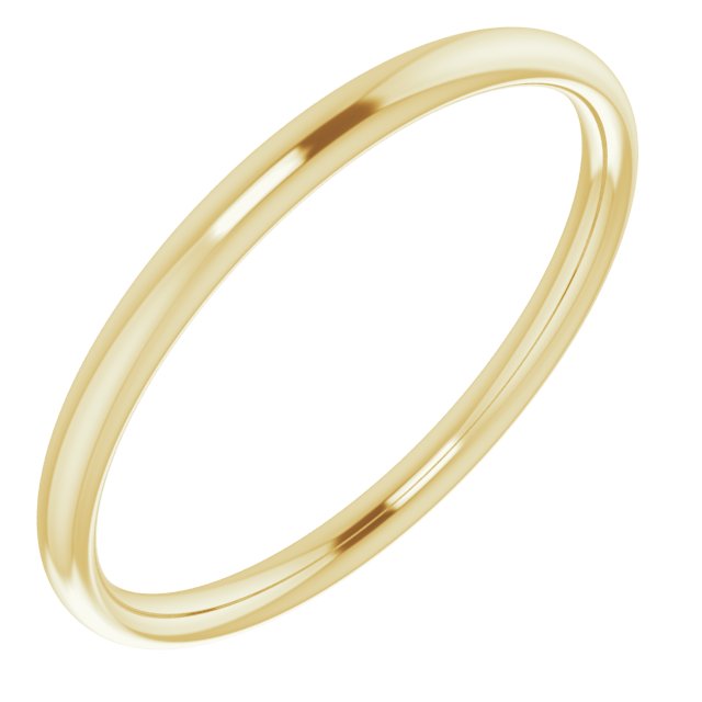 Lightweight Comfort-Fit European-Style Band