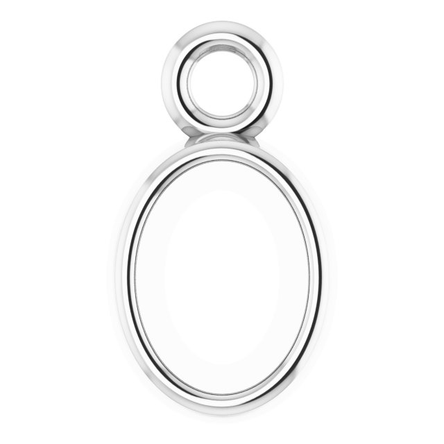 Bezel-Set Cabochon Dangle