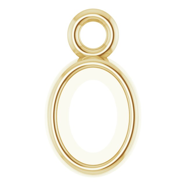 Bezel-Set Cabochon Dangle