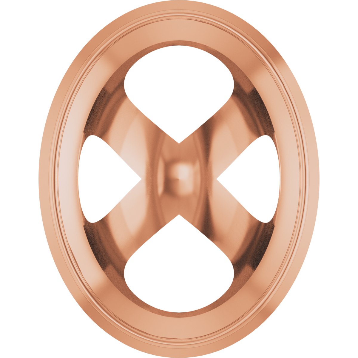 Bezel-Set Low Shank Setting