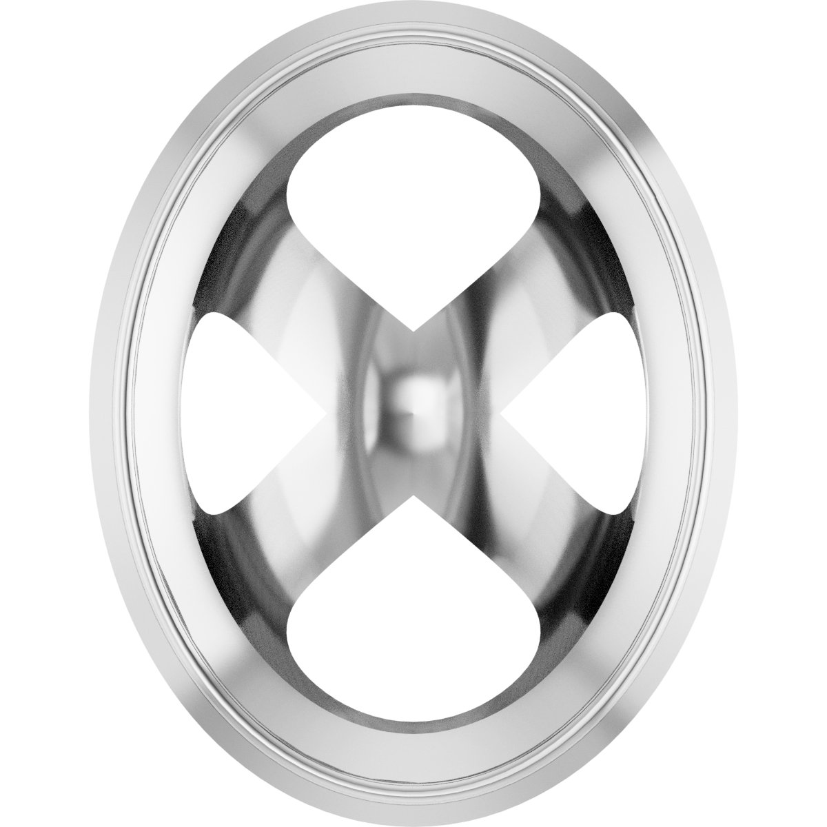 Bezel-Set Low Shank Setting