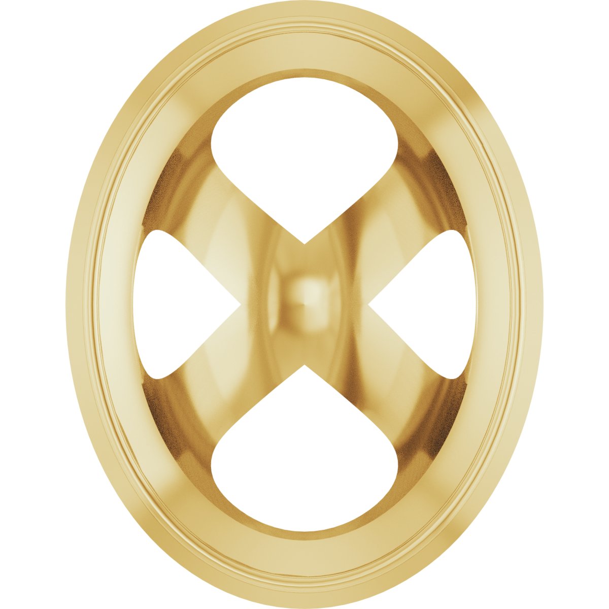 Bezel-Set Low Shank Setting