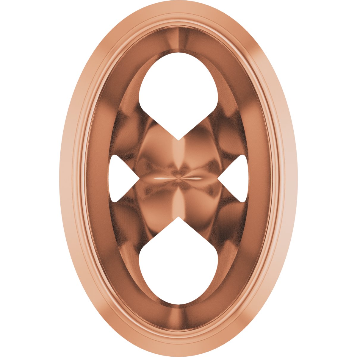 Bezel-Set Low Shank Setting