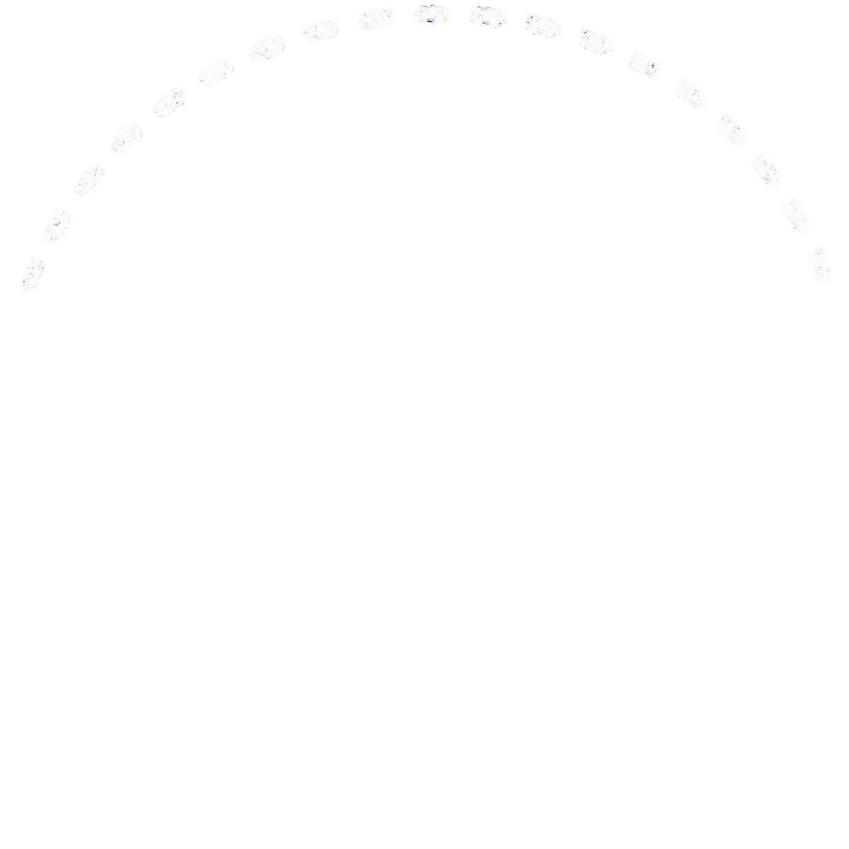 Alternative view of Accented Criss-Cross Ring