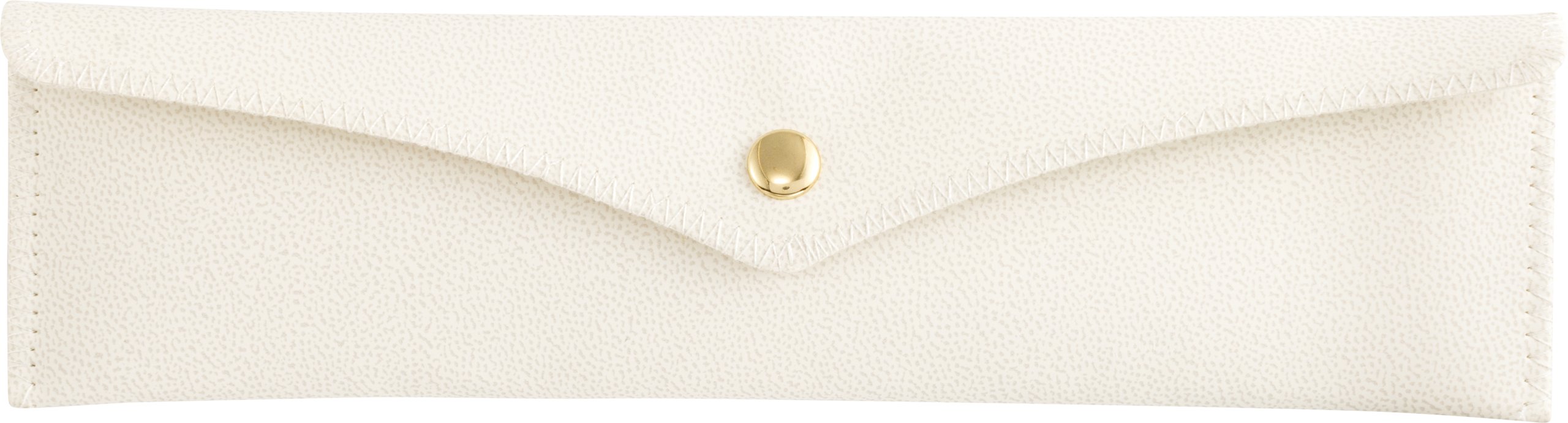 Leatherette Snap Closure Pouch with Insert