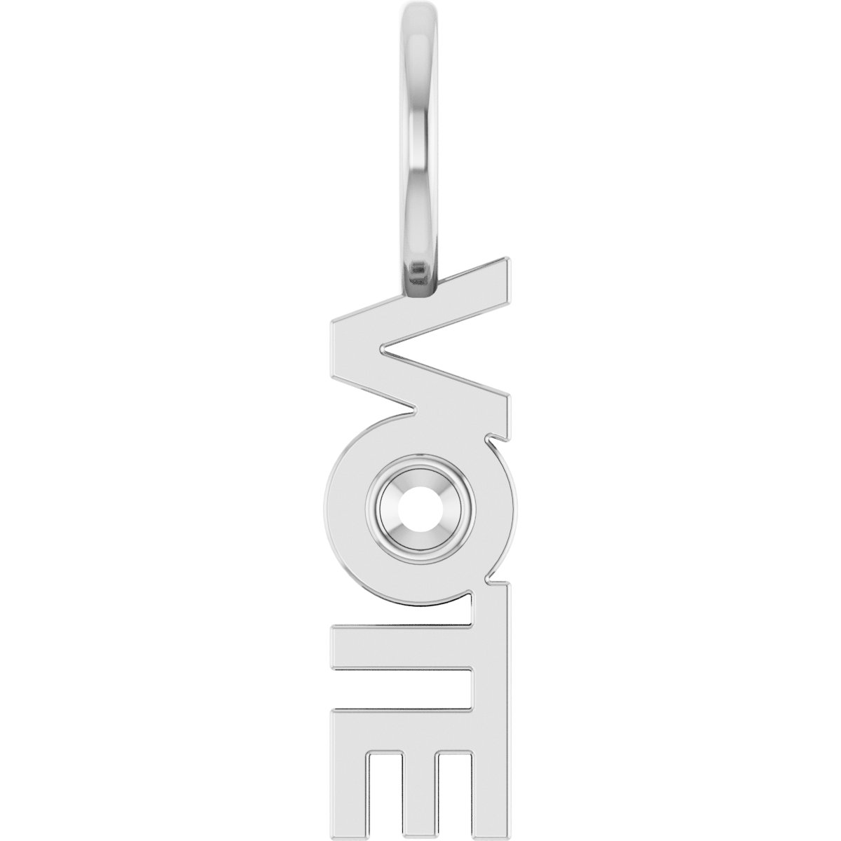 Accented Vote Charm/Pendant