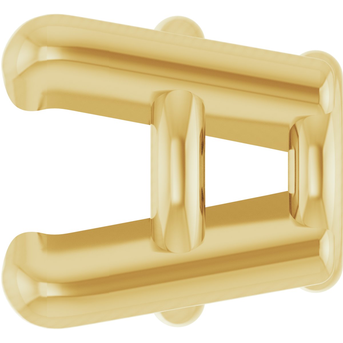 Round 4-Prong Earring Setting