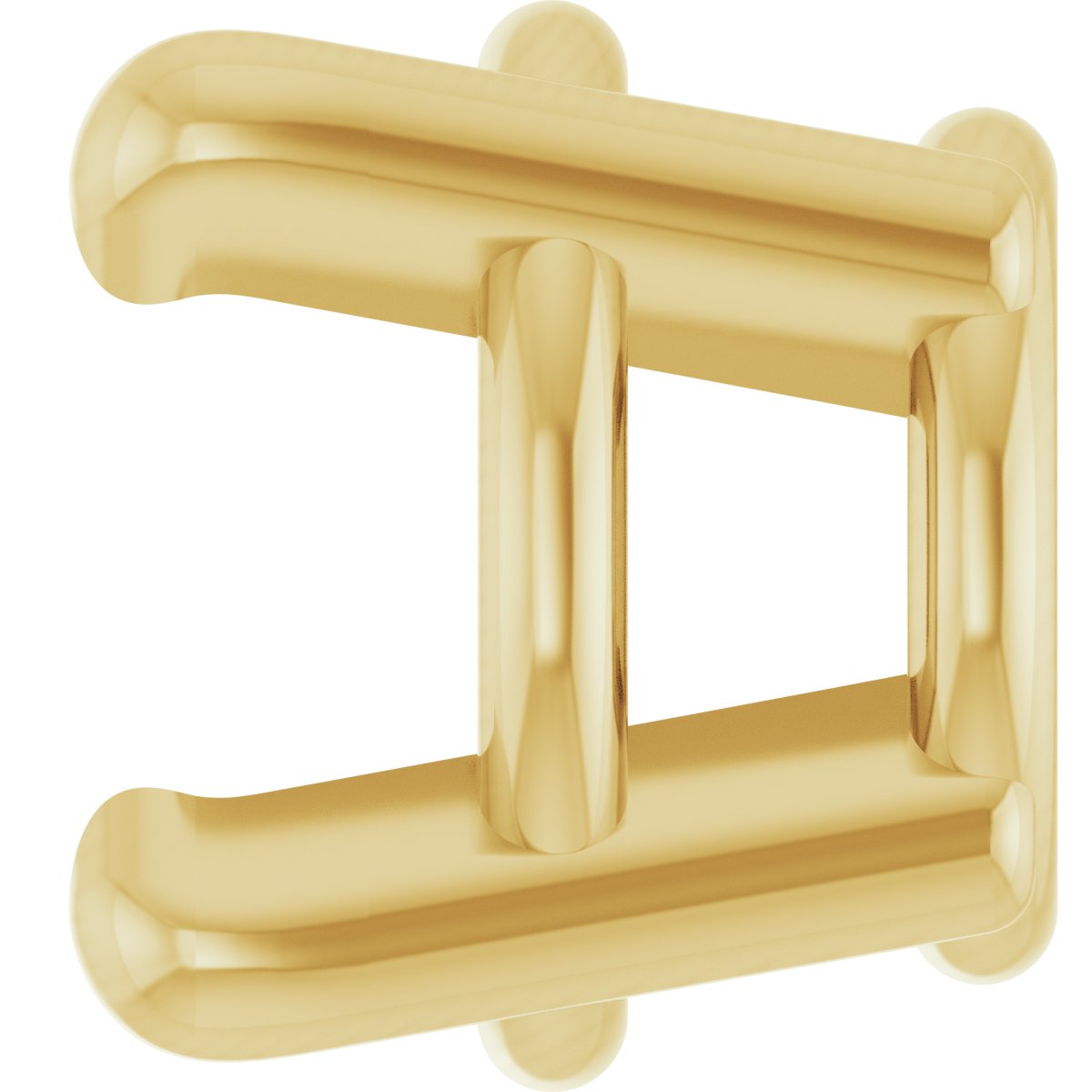 Round 4-Prong Earring Setting