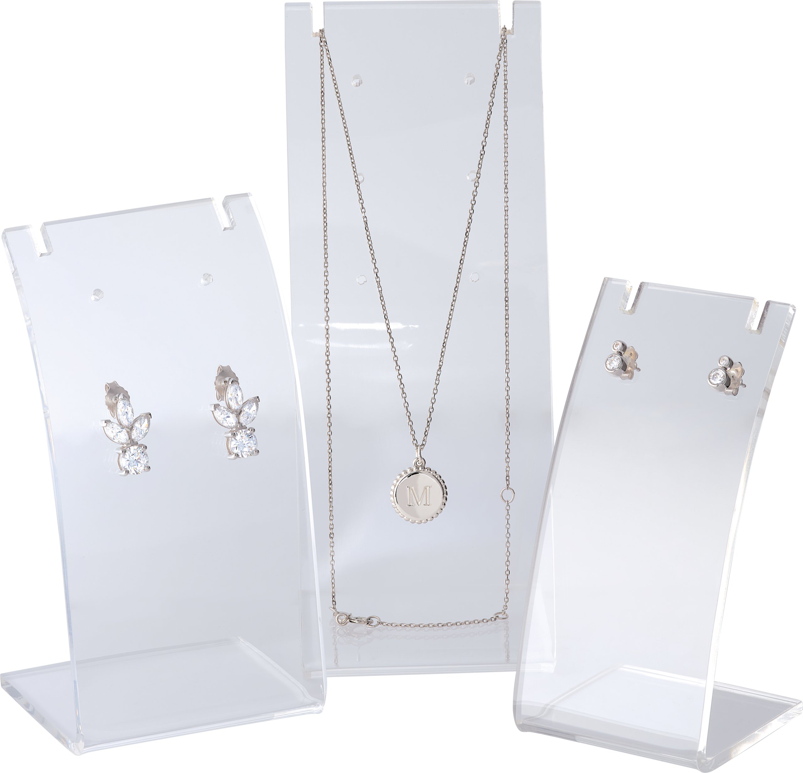 Acrylic Stud Earring/Pendant Display Stands