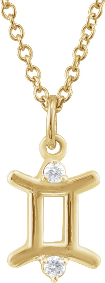 Accented Zodiac Necklace