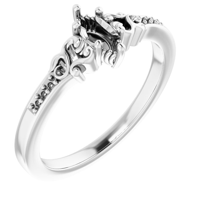 14k White Gold