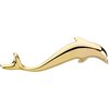 14K Yellow 69.3x17 mm Dolphin Brooch or Pendant Ref. 2428375