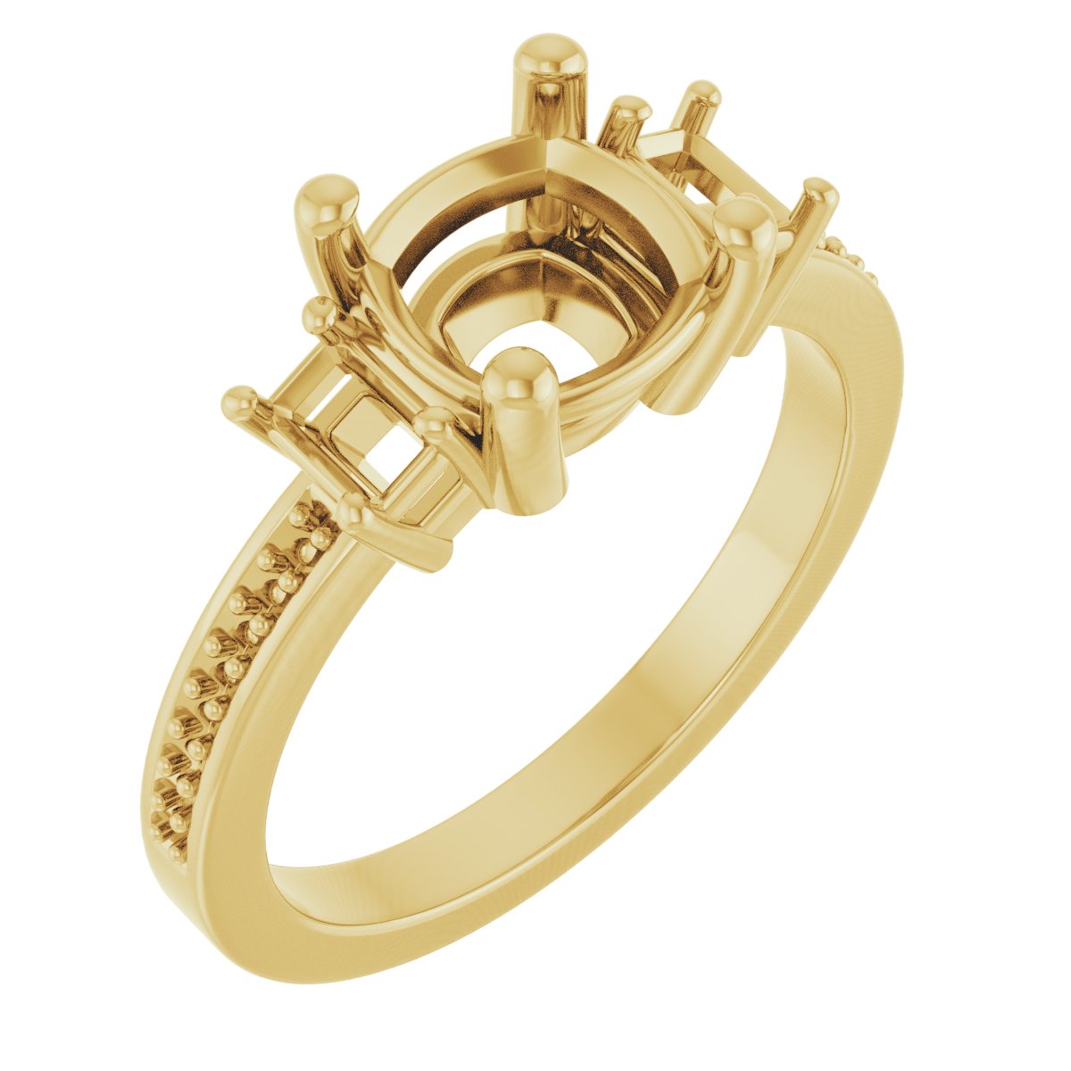 Three-Stone Engagement Ring