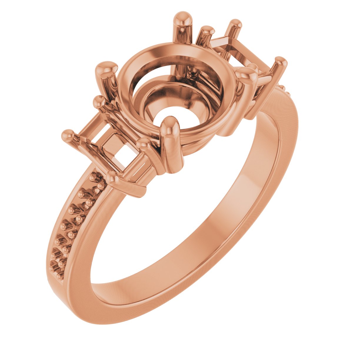 Three-Stone Engagement Ring