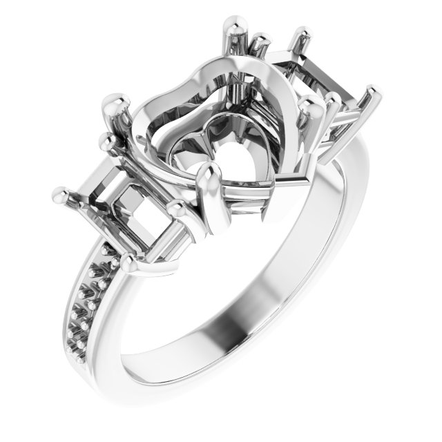 Three-Stone Engagement Ring