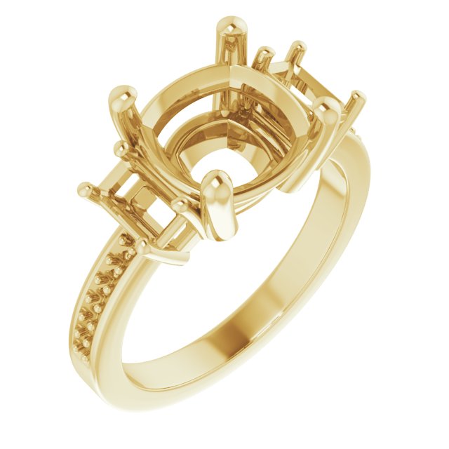 Three-Stone Engagement Ring