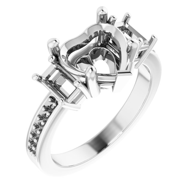 Three-Stone Engagement Ring